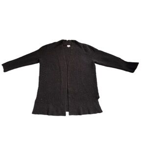 Old Navy Women’s XXL Black Open-Front Knit Cardigan – Cozy Soft Layering Sweater